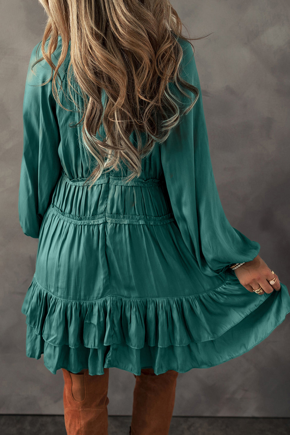 Dayana Loose Fit Mini Dress-1